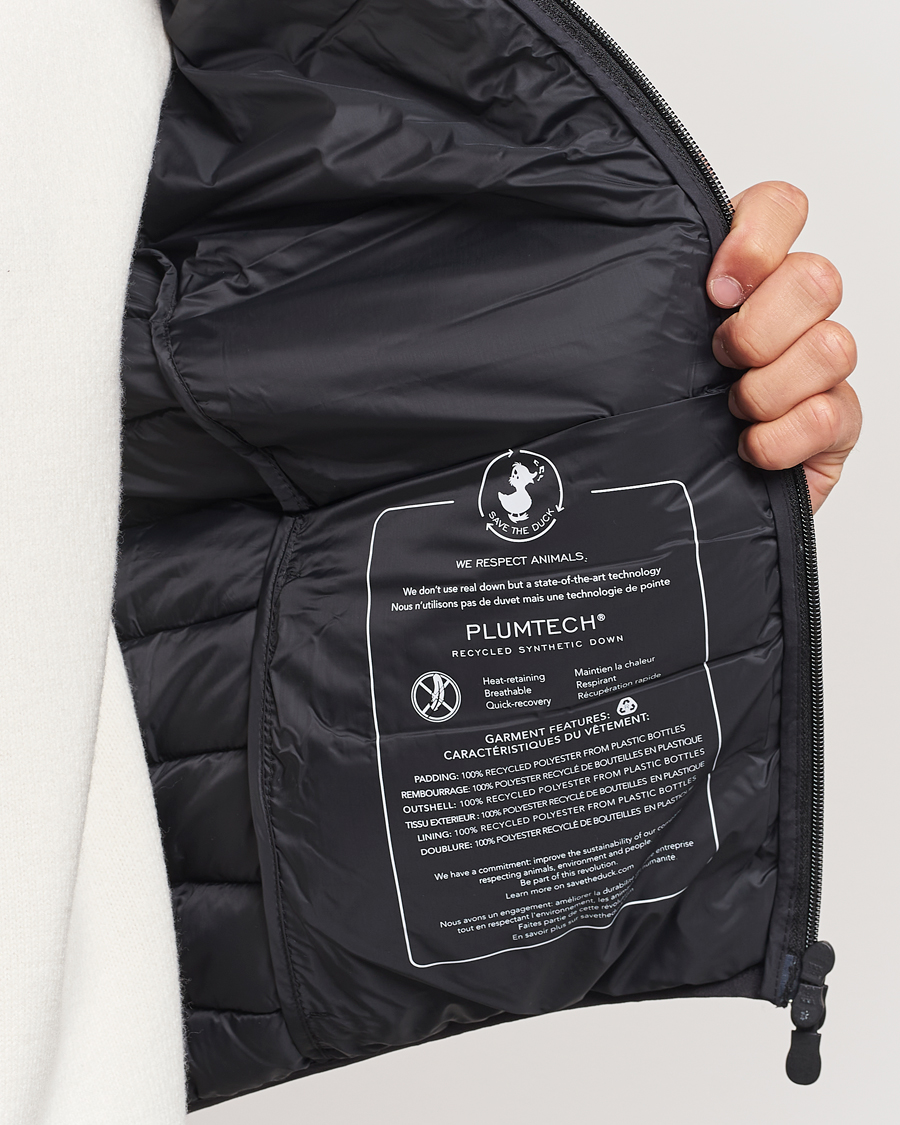 Heren | Jassen | Save The Duck | Rhus Matt Lightweight Vest Black