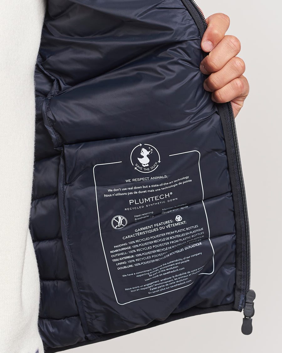 Heren | Jassen | Save The Duck | Rhus Matt Lightweight Vest Blue Black