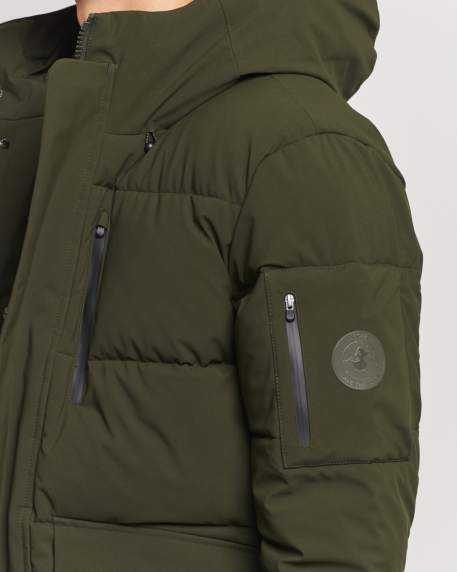 Heren | Jassen | Save The Duck | Alter Short Arctic Parka Land Green
