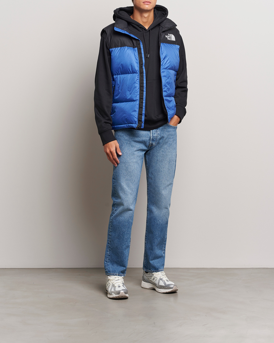 Heren | Jassen | The North Face | 1996 Retro Nuptse Vest Black/Blue