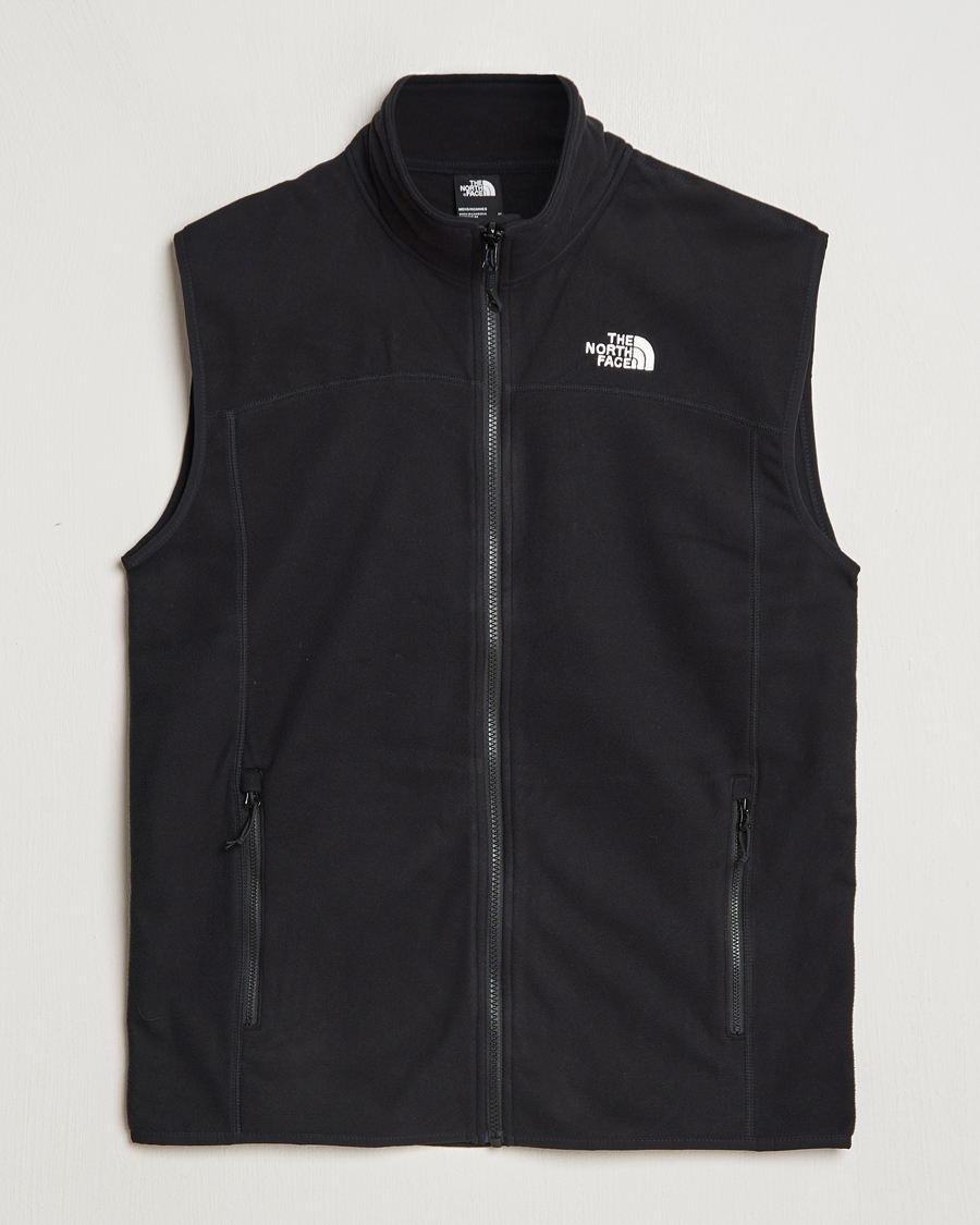 Heren | Jassen | The North Face | Glacier Fleece Vest Black