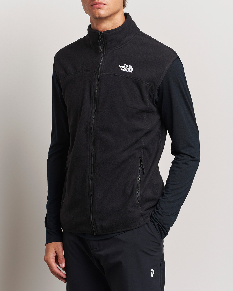 Heren | Jassen | The North Face | Glacier Fleece Vest Black