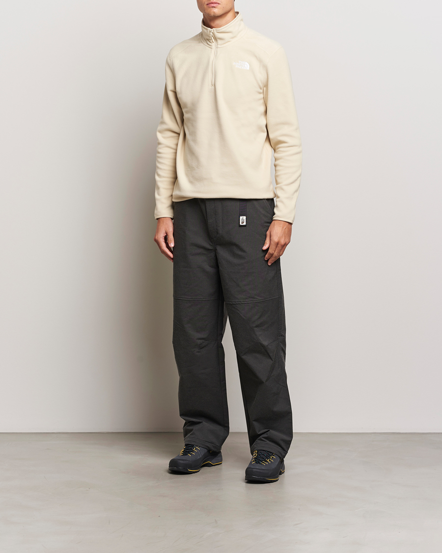 Heren | Truien | The North Face | 100 Glacier Fleece 1/4 Zip Gravel