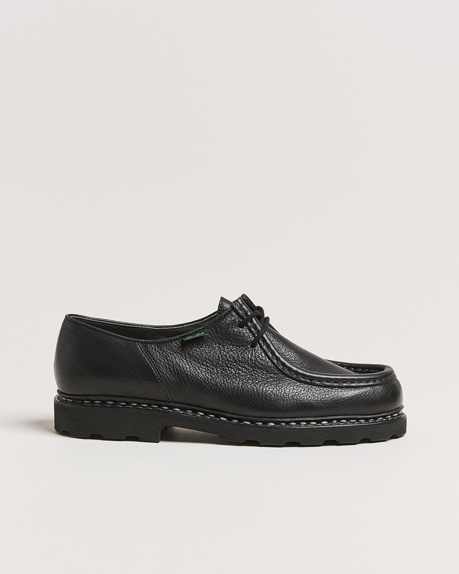 Heren | Derby schoenen | Paraboot | Michael Derby Black Deerskin