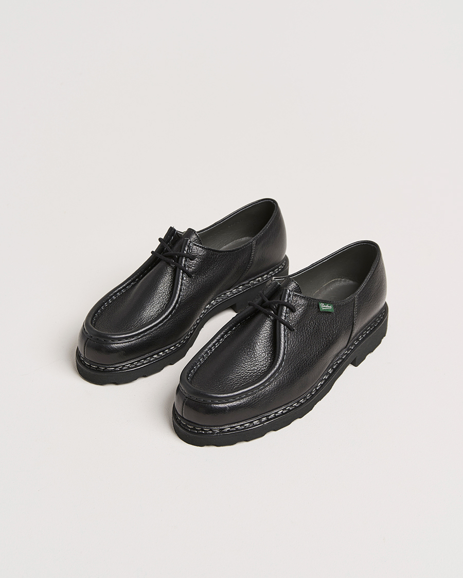 Heren | Derby schoenen | Paraboot | Michael Derby Black Deerskin