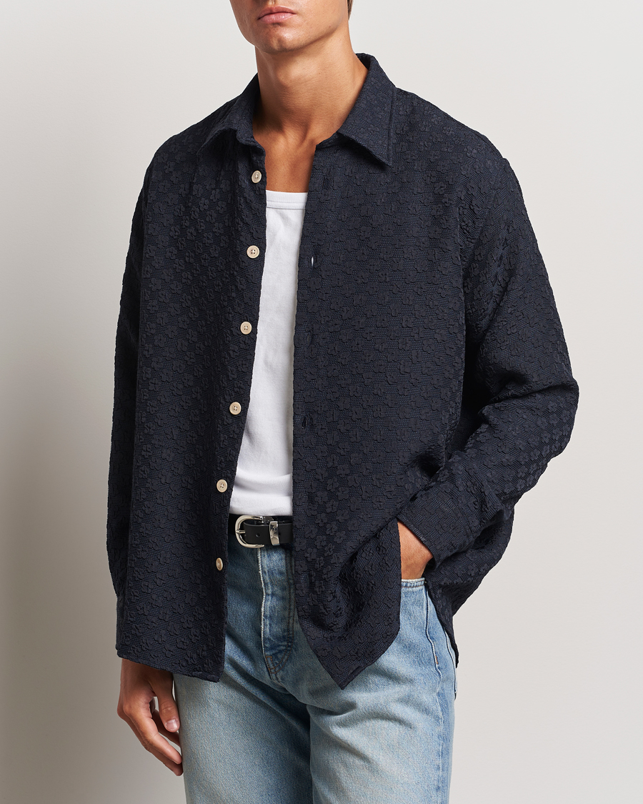 Heren | Overhemden | Sunflower | Studio Shirt Navy