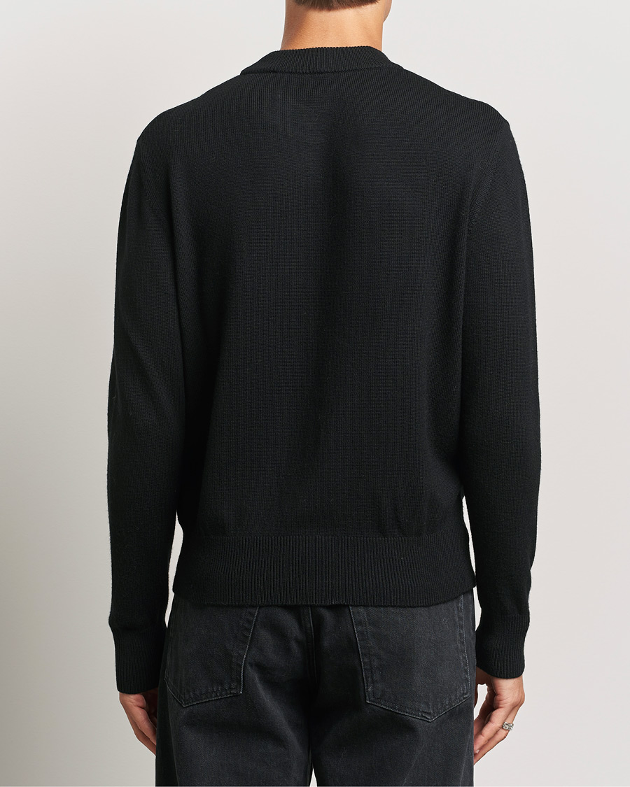 Heren | Truien | Sunflower | Moon Merino Crewneck Black