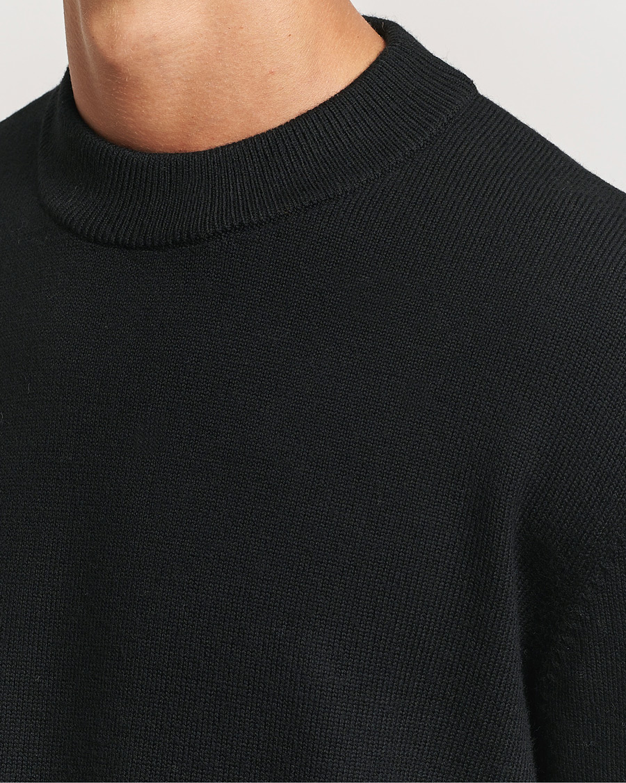 Heren | Truien | Sunflower | Moon Merino Crewneck Black