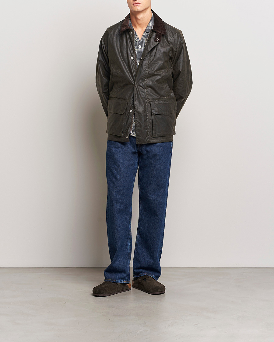 Heren | Jassen | Sunflower | Waxed Leisure Jacket Olive