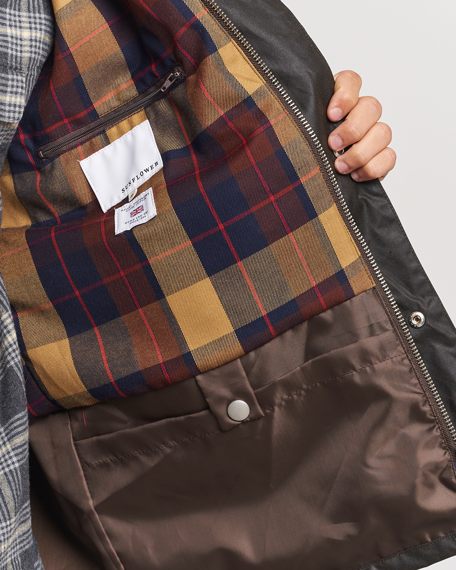 Heren | Jassen | Sunflower | Waxed Leisure Jacket Olive