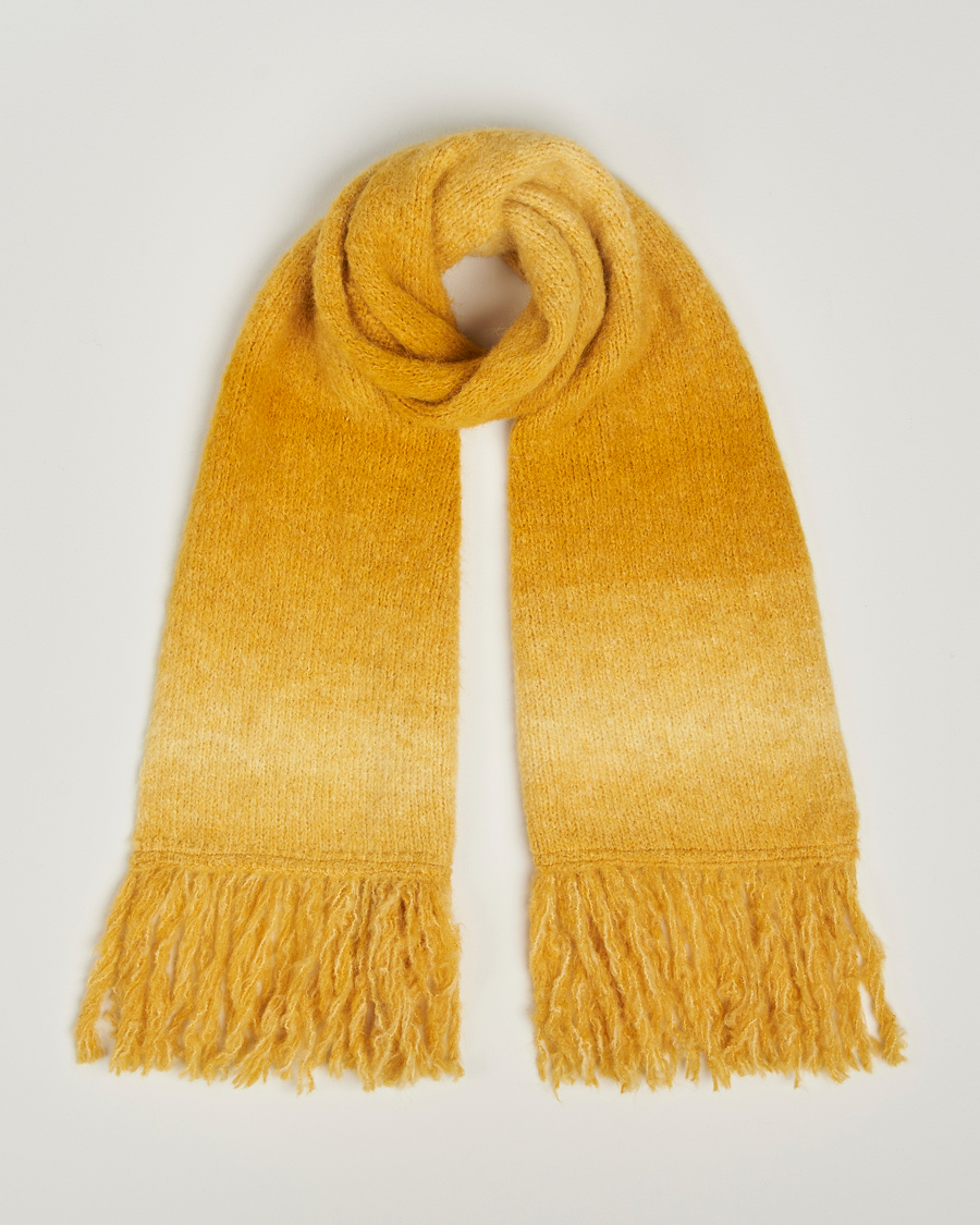 Heren | Sunflower Ombre Wool Scarf Yellow | Sunflower | Ombre Wool Scarf Yellow