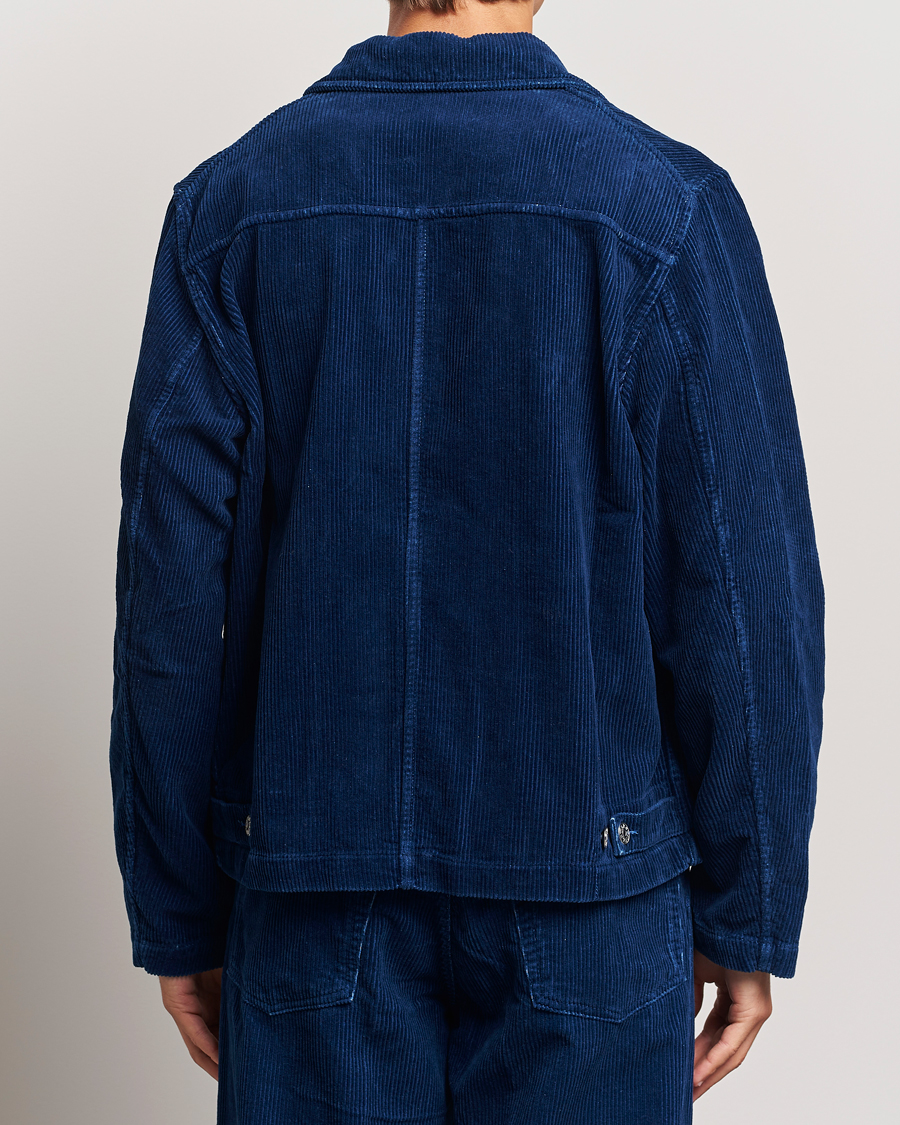 Heren | Jassen | Sunflower | Corduroy Worker Jacket Indigo