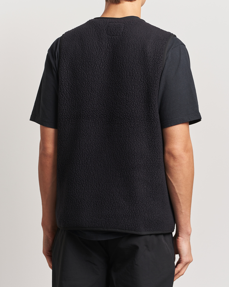 Heren | Snow Peak Thermal Boa Fleece Vest Black | Snow Peak | Thermal Boa Fleece Vest Black