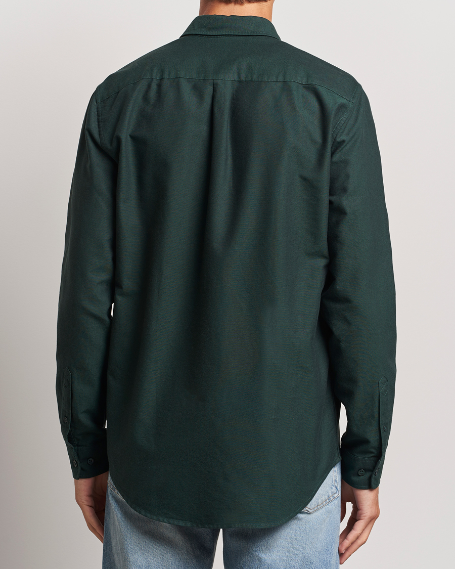 Heren | Overhemden | Samsøe Samsøe | Saliam Oxford Shirt Darkest Spruce