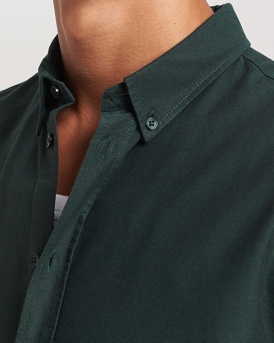 Heren | Overhemden | Samsøe Samsøe | Saliam Oxford Shirt Darkest Spruce