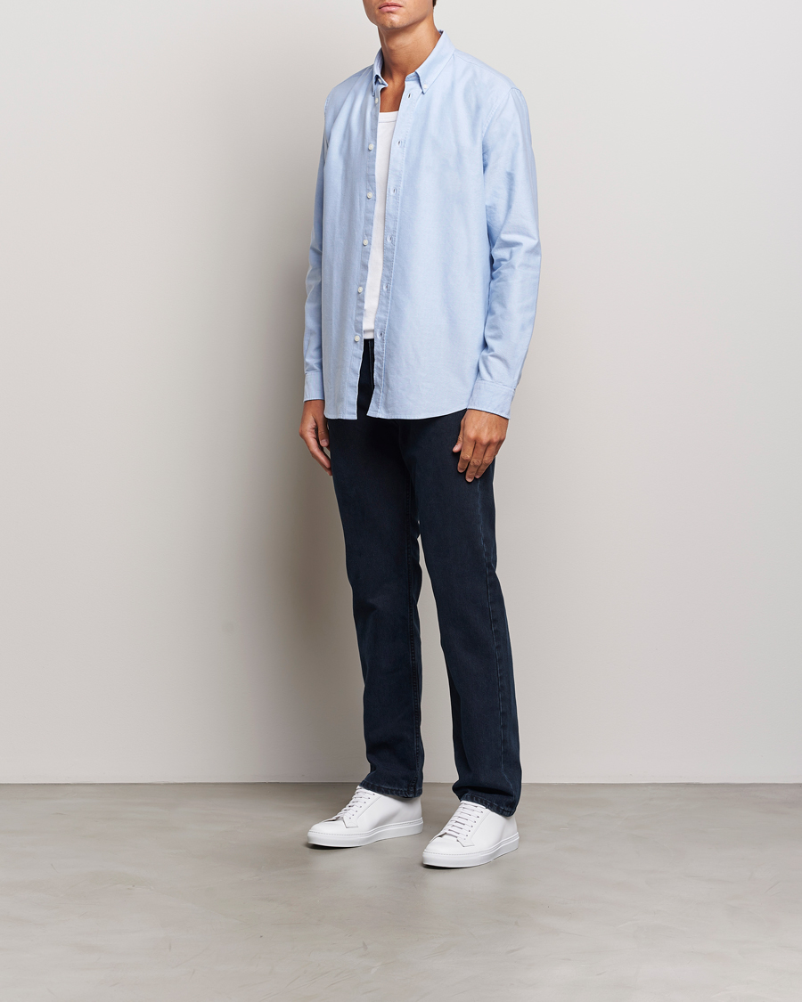 Heren | Overhemden | Samsøe Samsøe | Saliam Oxford Shirt Oxford Blue
