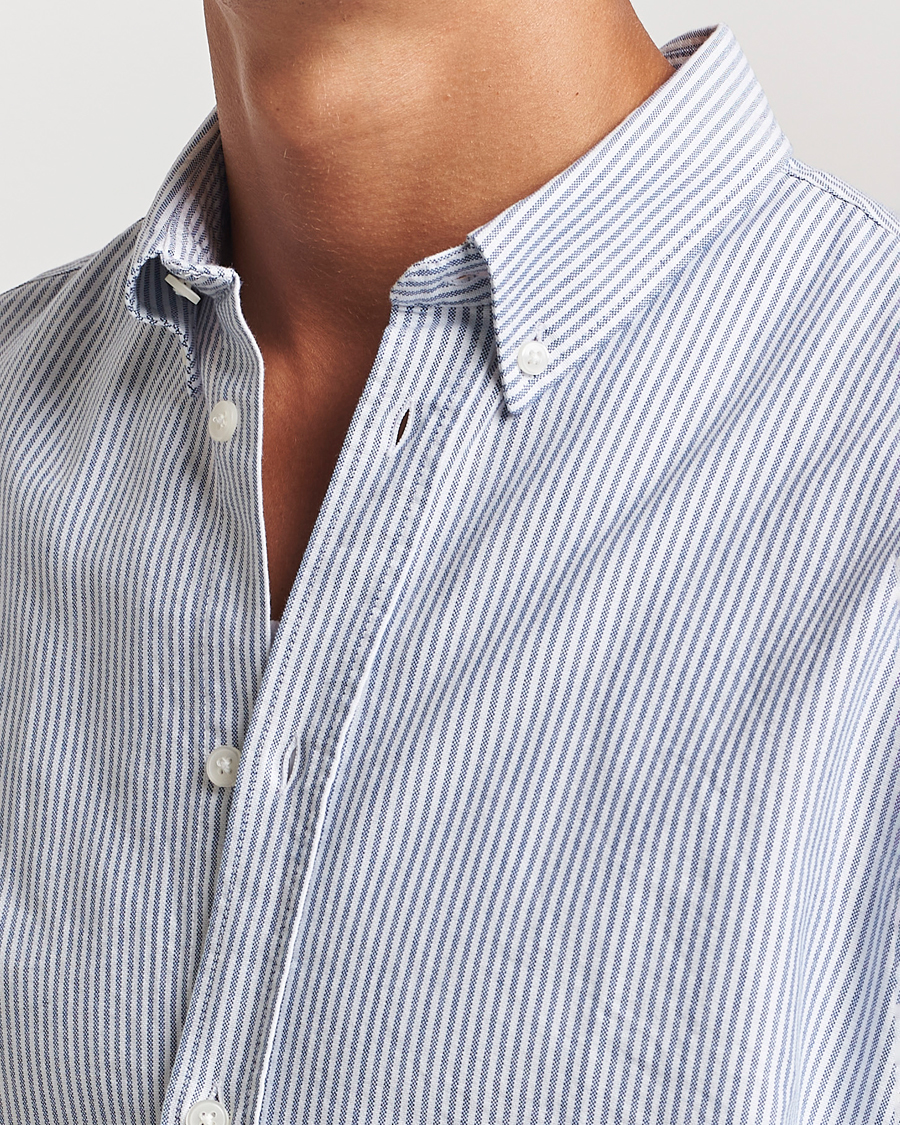 Heren | Overhemden | Samsøe Samsøe | Saliam Oxford Shirt Oxford Narrow Stripe