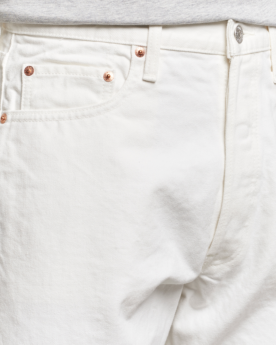 Heren | Jeans | orSlow | Straight Fit 105 Jeans White
