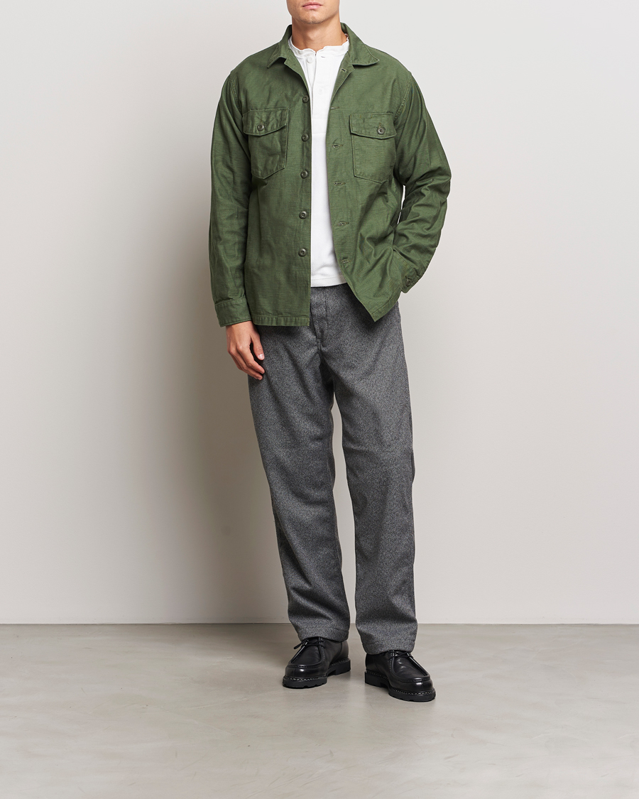Heren | Broeken | orSlow | New Yorker Pants Gray