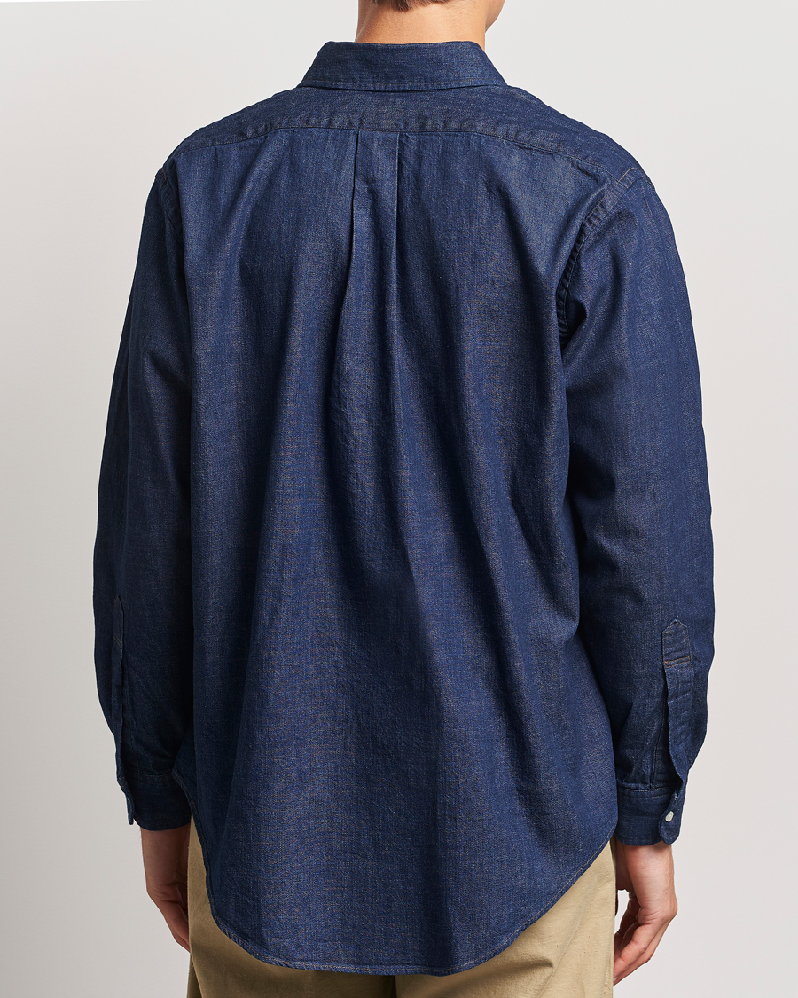 Heren | Overhemden | orSlow | Denim Button Down Shirt One Wash