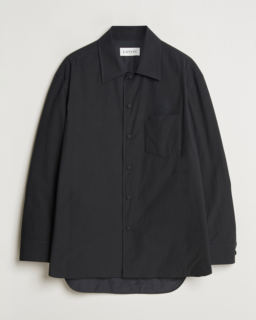 Heren | Overhemden | Lanvin | Padded Overshirt Black