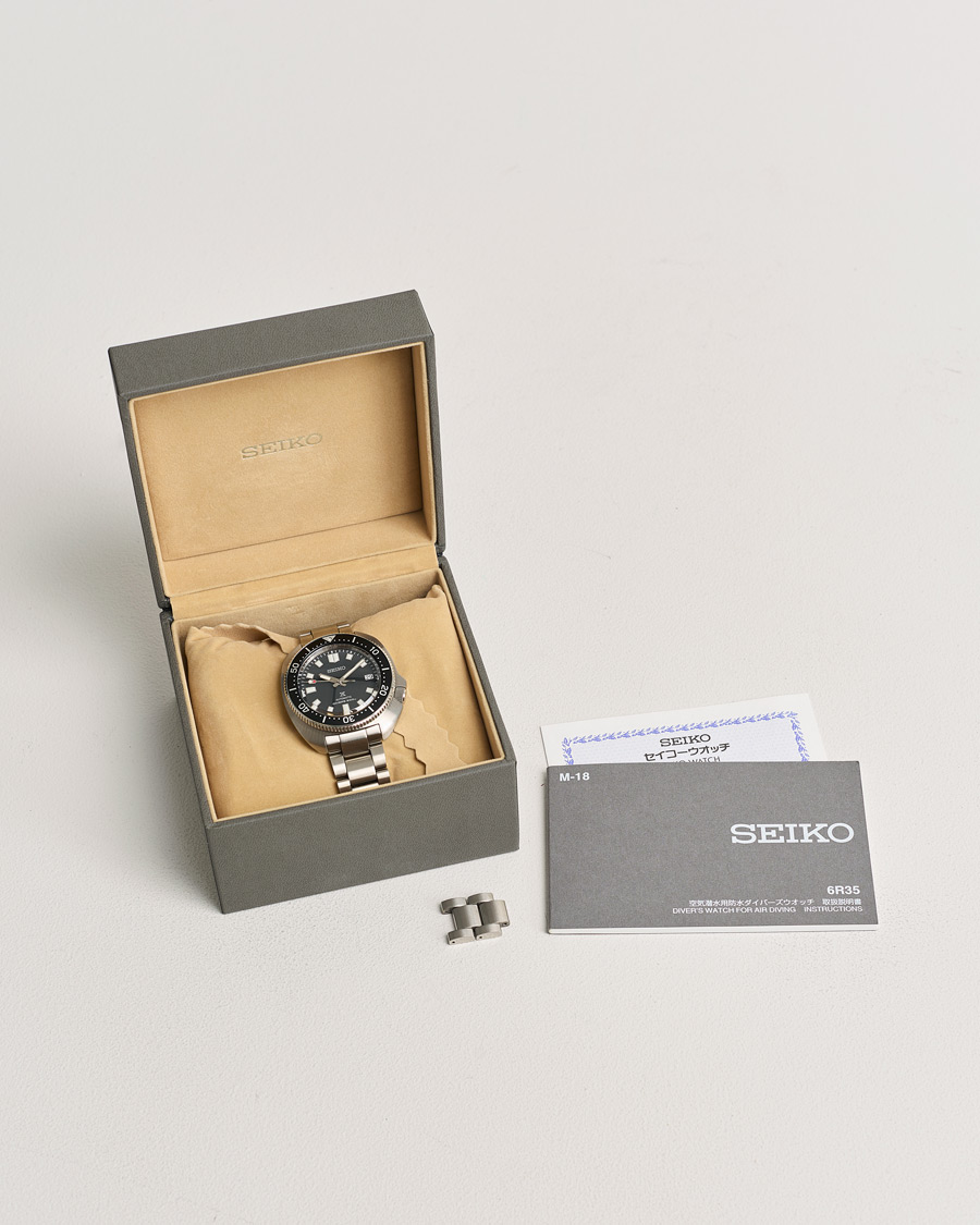 Heren | Seiko Pre-Owned Prospex Diver SBDC109 Silver | Seiko Pre-Owned | Prospex Diver SBDC109 Silver