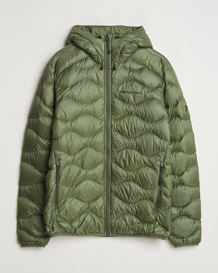 Heren | Jassen | Peak Performance | Helium Down Hooded Jacket Pine Needle