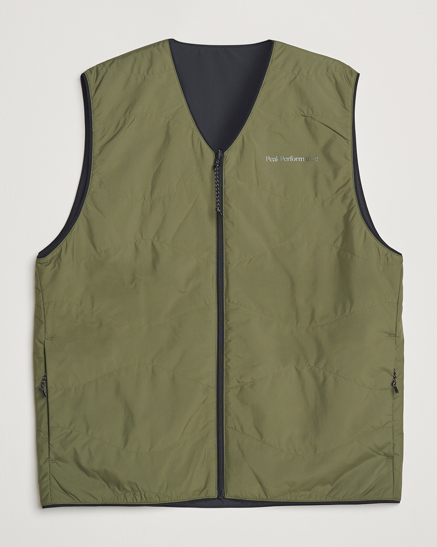 Heren | Jassen | Peak Performance | Insulated Reversable Vest Pine Needle
