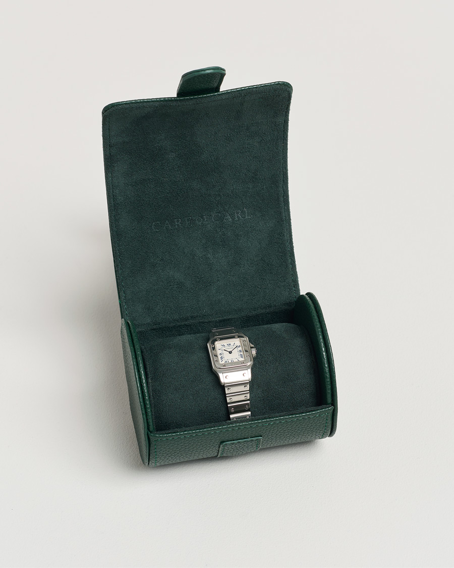 Heren | Cartier Pre-Owned Santos Galbée 1565 Silver | Cartier Pre-Owned | Santos Galbée 1565 Silver
