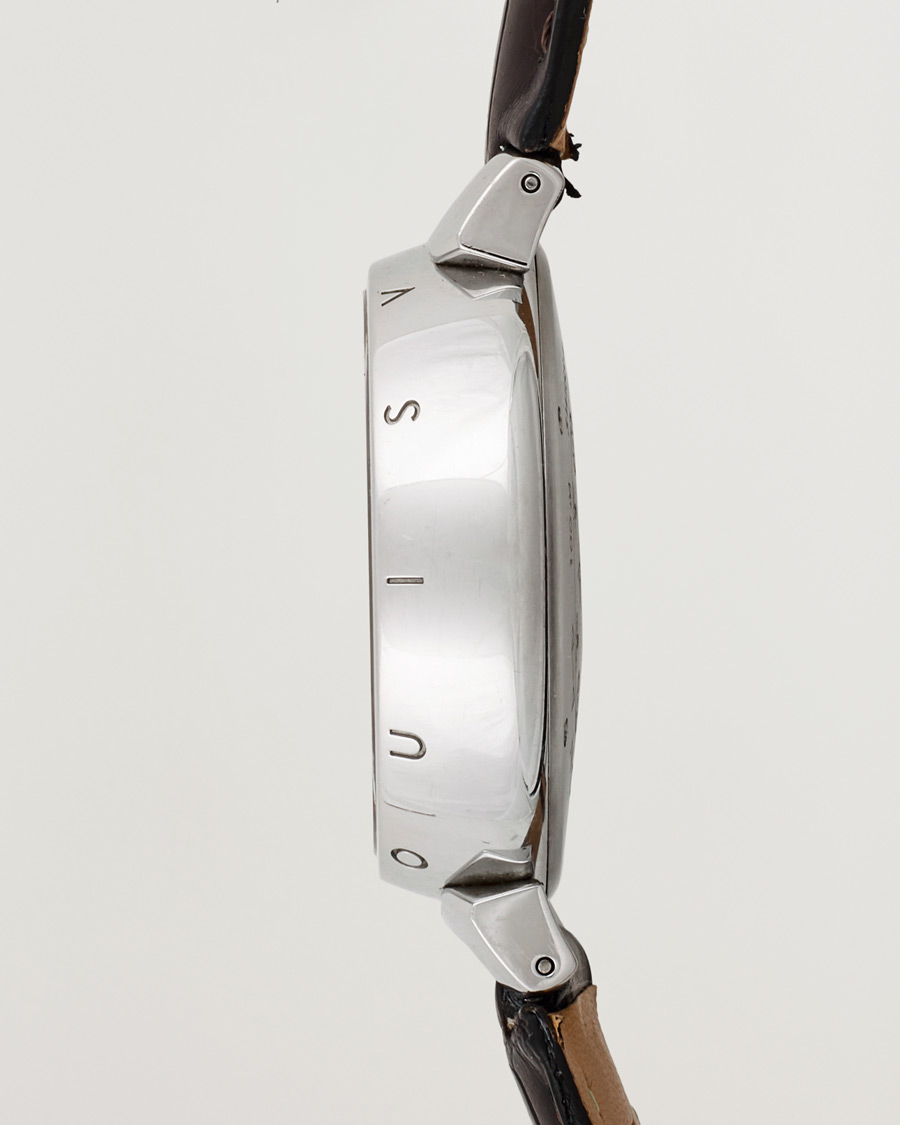 Heren | Louis Vuitton Pre-Owned Tambour Q1111 Silver | Louis Vuitton Pre-Owned | Tambour Q1111 Silver