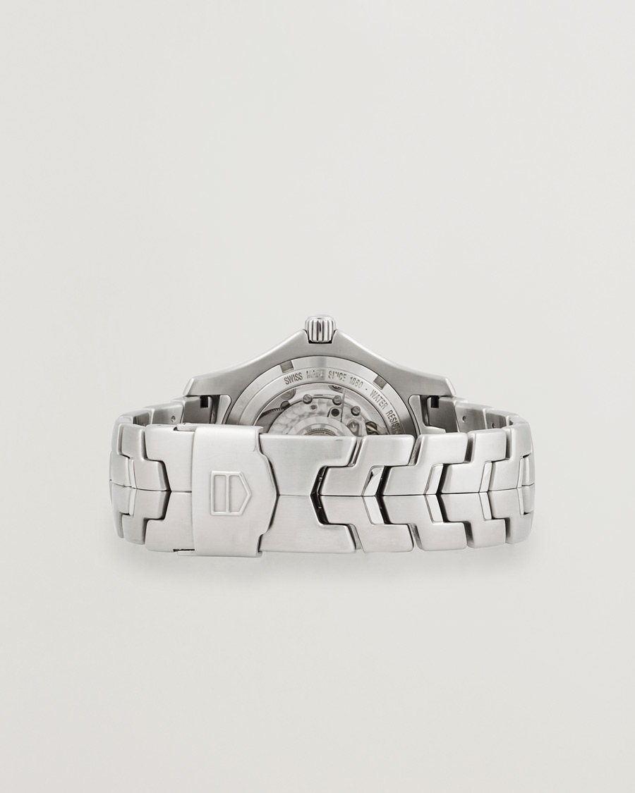 Heren | Tag Heuer Pre-Owned Link wjf211n Silver | Tag Heuer Pre-Owned | Link wjf211n Silver