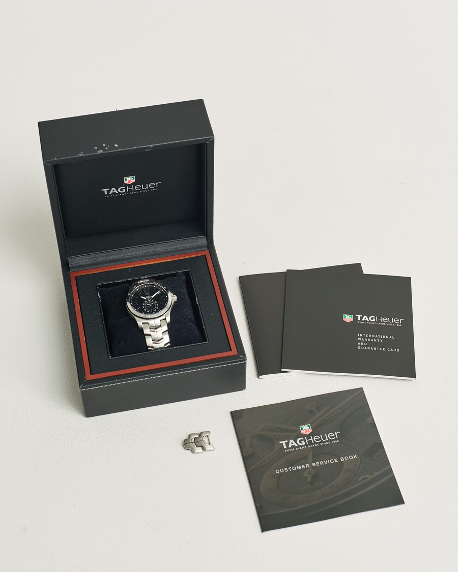 Heren | Tag Heuer Pre-Owned Link wjf211n Silver | Tag Heuer Pre-Owned | Link wjf211n Silver