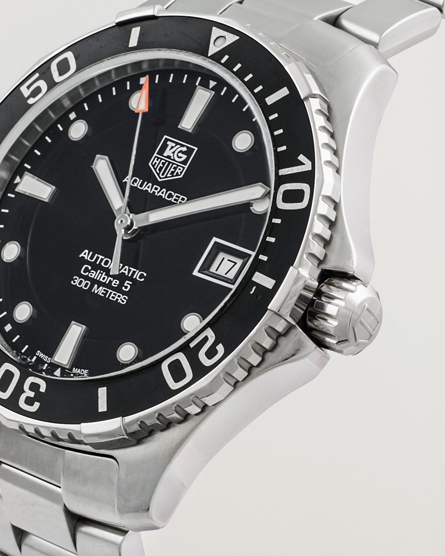 Heren | Tag Heuer Pre-Owned Aquaracer WAN2110 Silver | Tag Heuer Pre-Owned | Aquaracer WAN2110 Silver