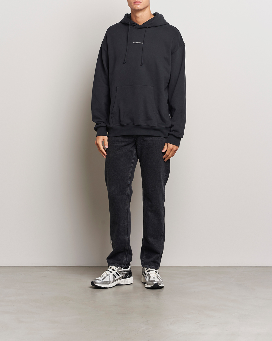 Heren | Truien | Peak Performance | Original Terry Hoodie Black