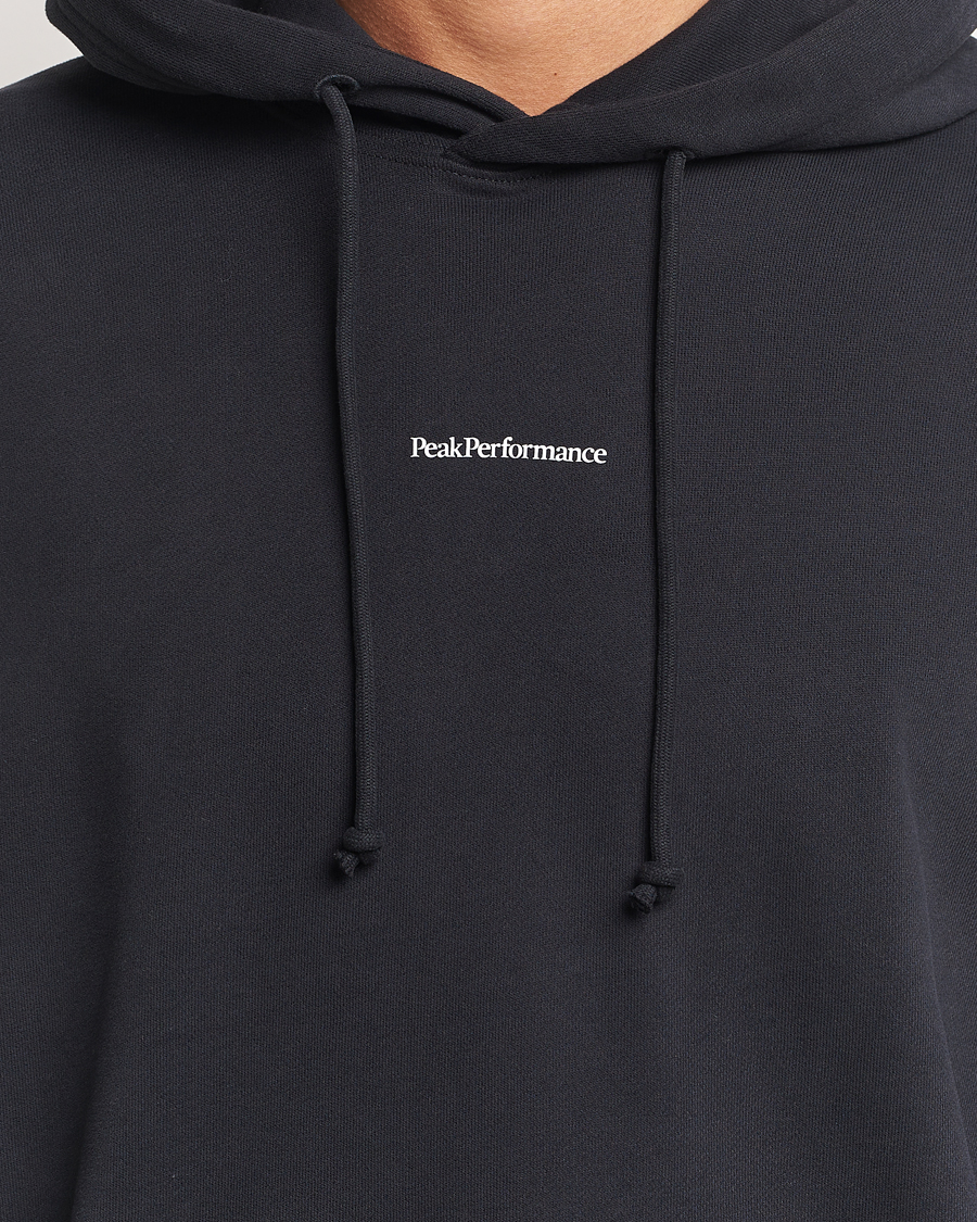 Heren | Truien | Peak Performance | Original Terry Hoodie Black