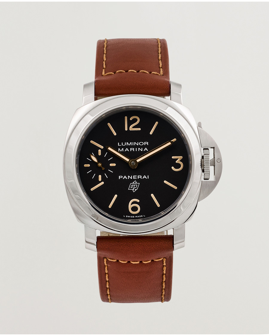Heren | Panerai Pre-Owned Luminor Marina 00632 Silver | Panerai Pre-Owned | Luminor Marina 00632 Silver