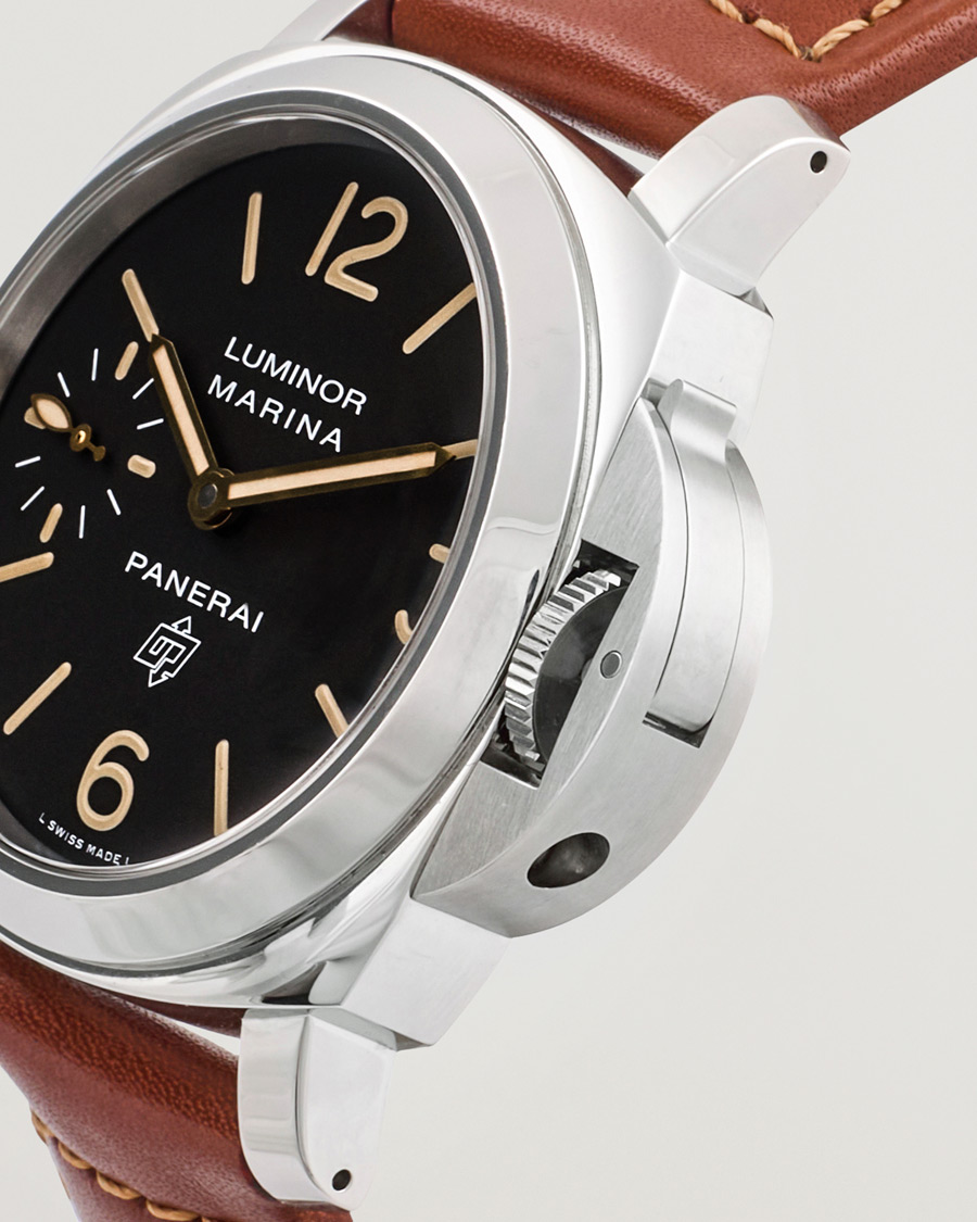 Heren | Panerai Pre-Owned Luminor Marina 00632 Silver | Panerai Pre-Owned | Luminor Marina 00632 Silver