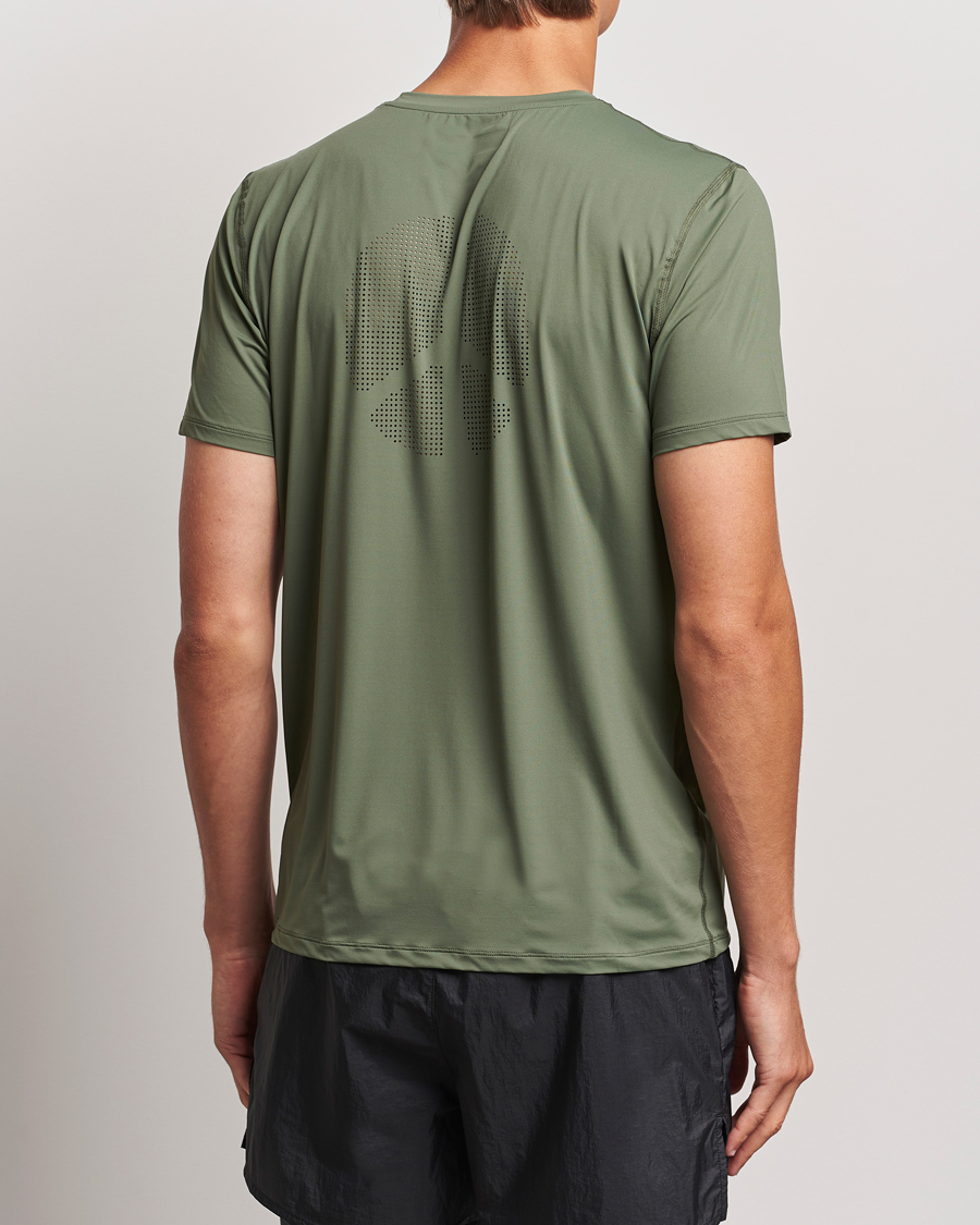 Heren | T-shirts | District Vision | Ultralight Aloe Short Sleeve Sage