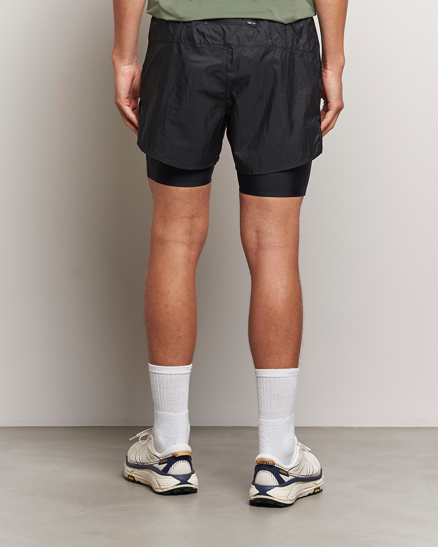 Heren | Korte broek | District Vision | Ripstop Layered Trail Shorts Black