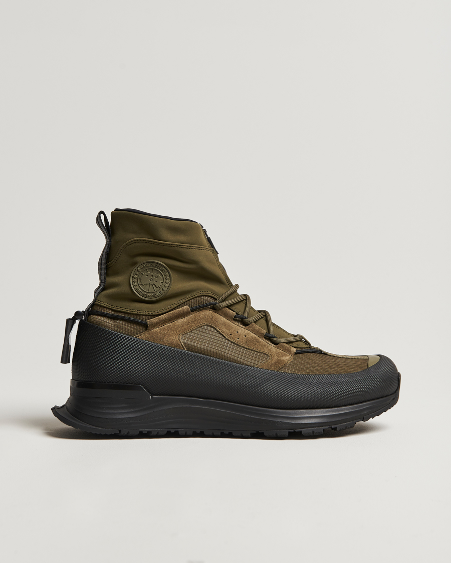 Heren | Canada Goose Glacier Trail Sneaker High Military Green | Canada Goose | Glacier Trail Sneaker High Military Green
