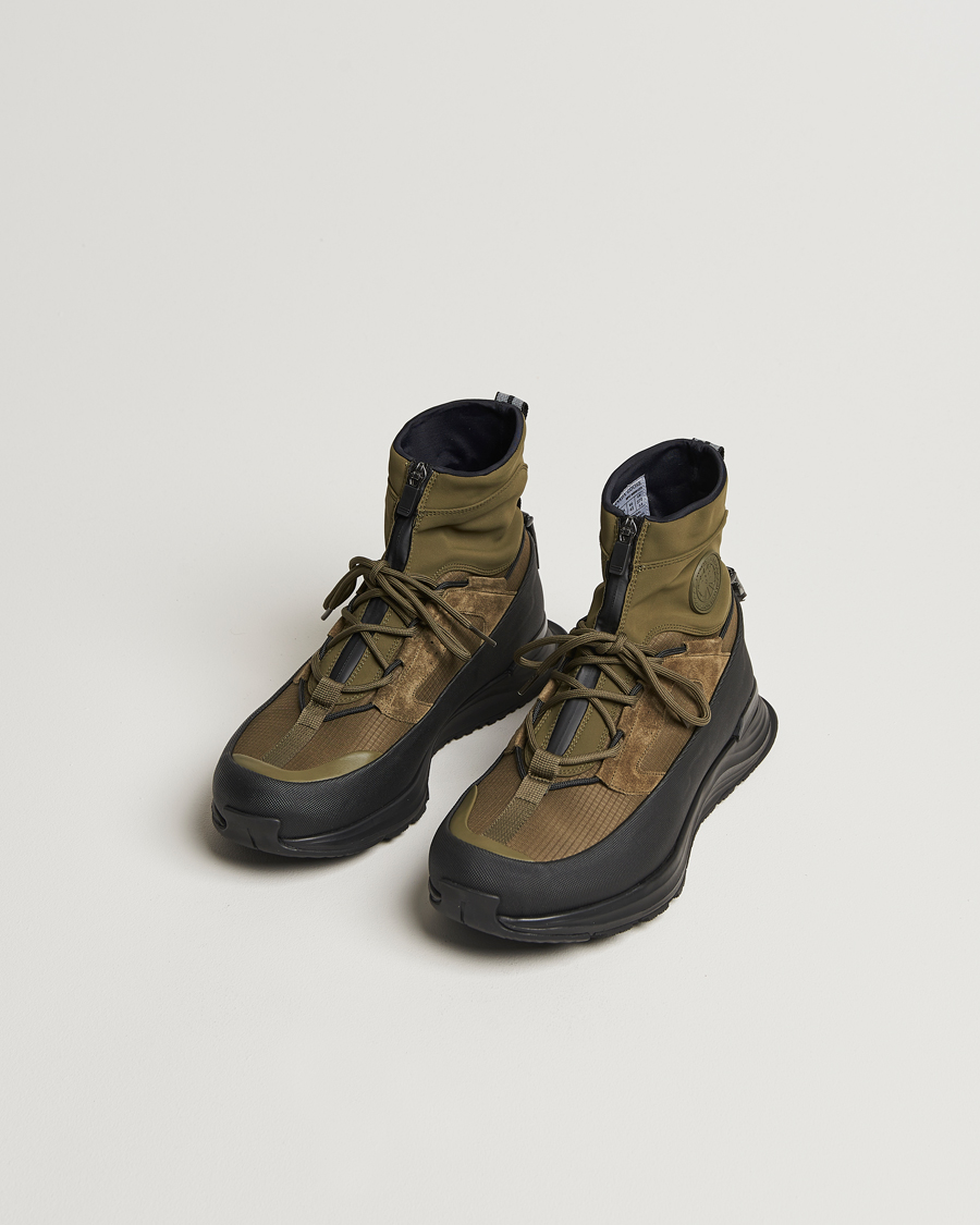 Heren | Canada Goose Glacier Trail Sneaker High Military Green | Canada Goose | Glacier Trail Sneaker High Military Green