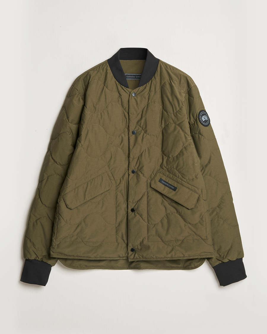 Heren | Jassen | Canada Goose Black Label | Boswell Reversible Jacket Military Green