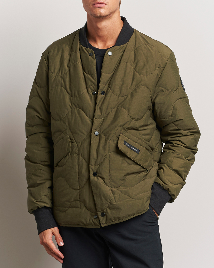 Heren | Jassen | Canada Goose Black Label | Boswell Reversible Jacket Military Green