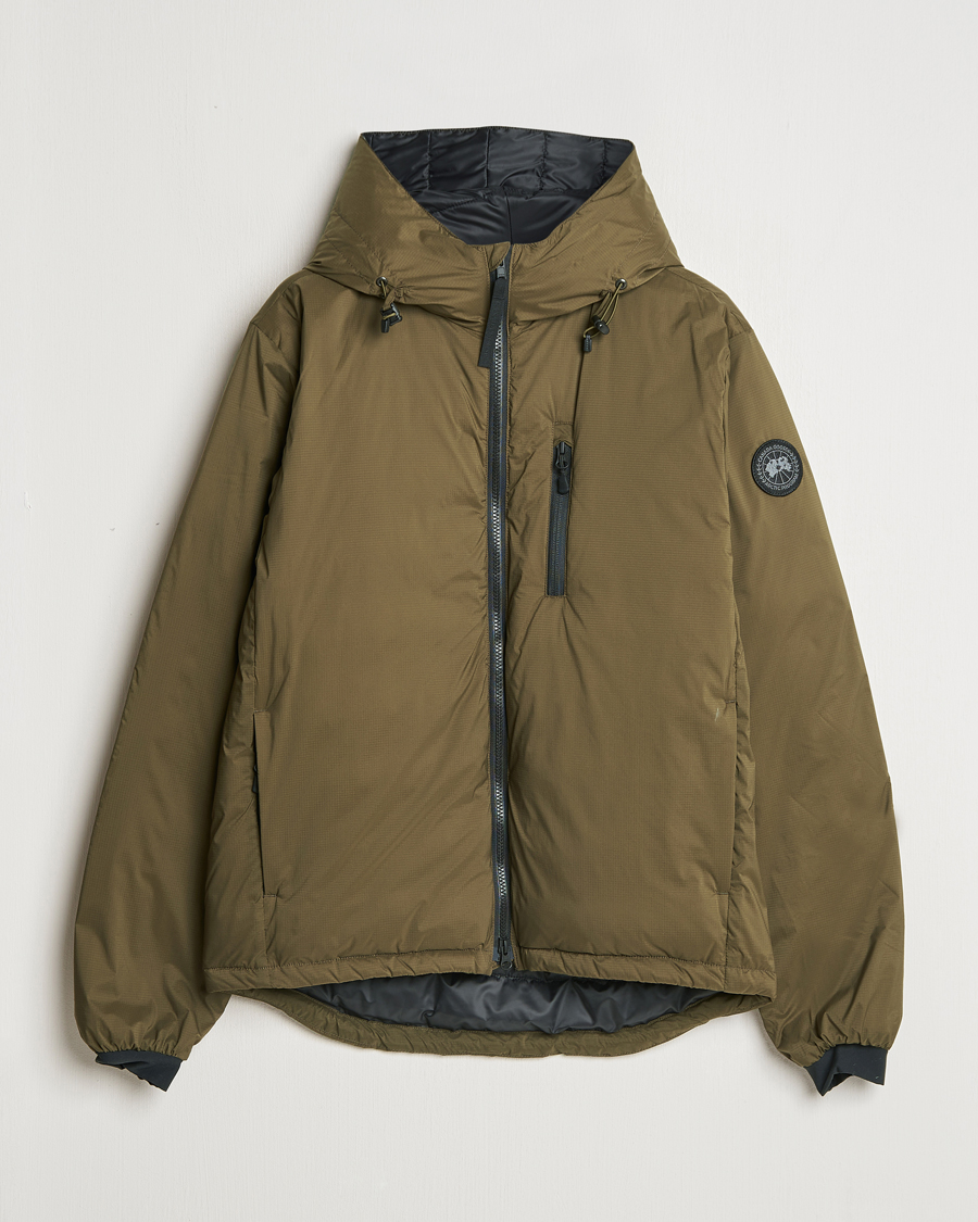 Heren | Jassen | Canada Goose Black Label | Lodge Hoody Military Green