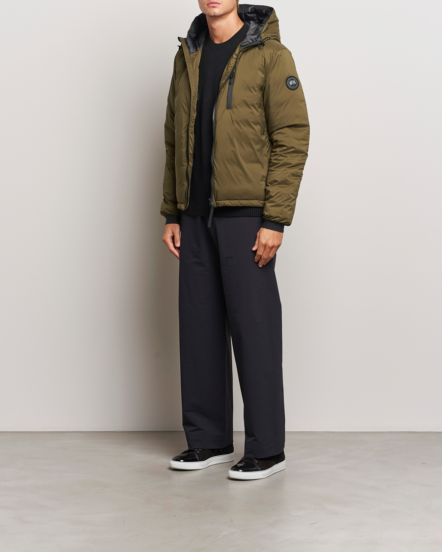 Heren | Jassen | Canada Goose Black Label | Lodge Hoody Military Green