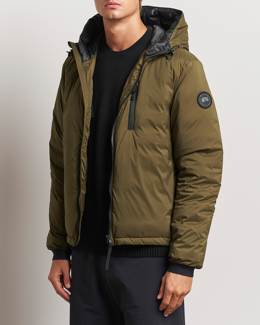 Heren | Jassen | Canada Goose Black Label | Lodge Hoody Military Green