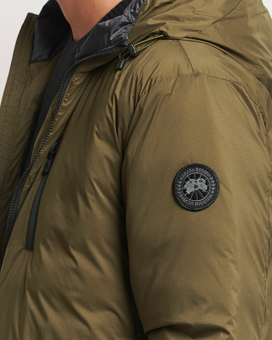 Heren | Jassen | Canada Goose Black Label | Lodge Hoody Military Green