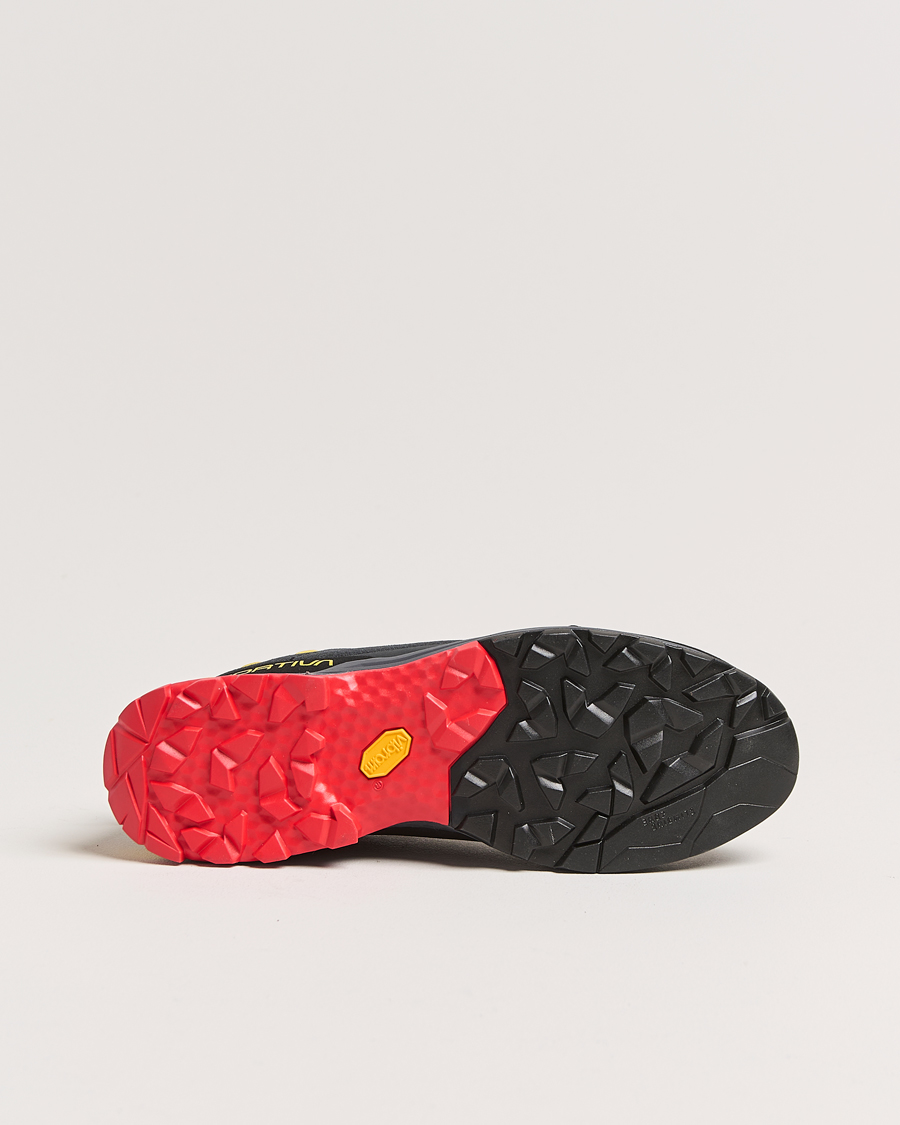 Heren | Sneakers | La Sportiva | TX Guide Leather Carbon/Yellow