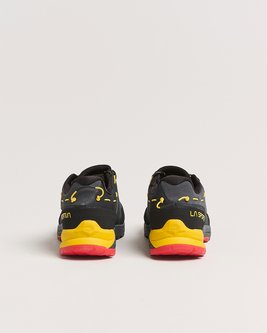 Heren | Trail sneakers | La Sportiva | TX Guide Leather Carbon/Yellow