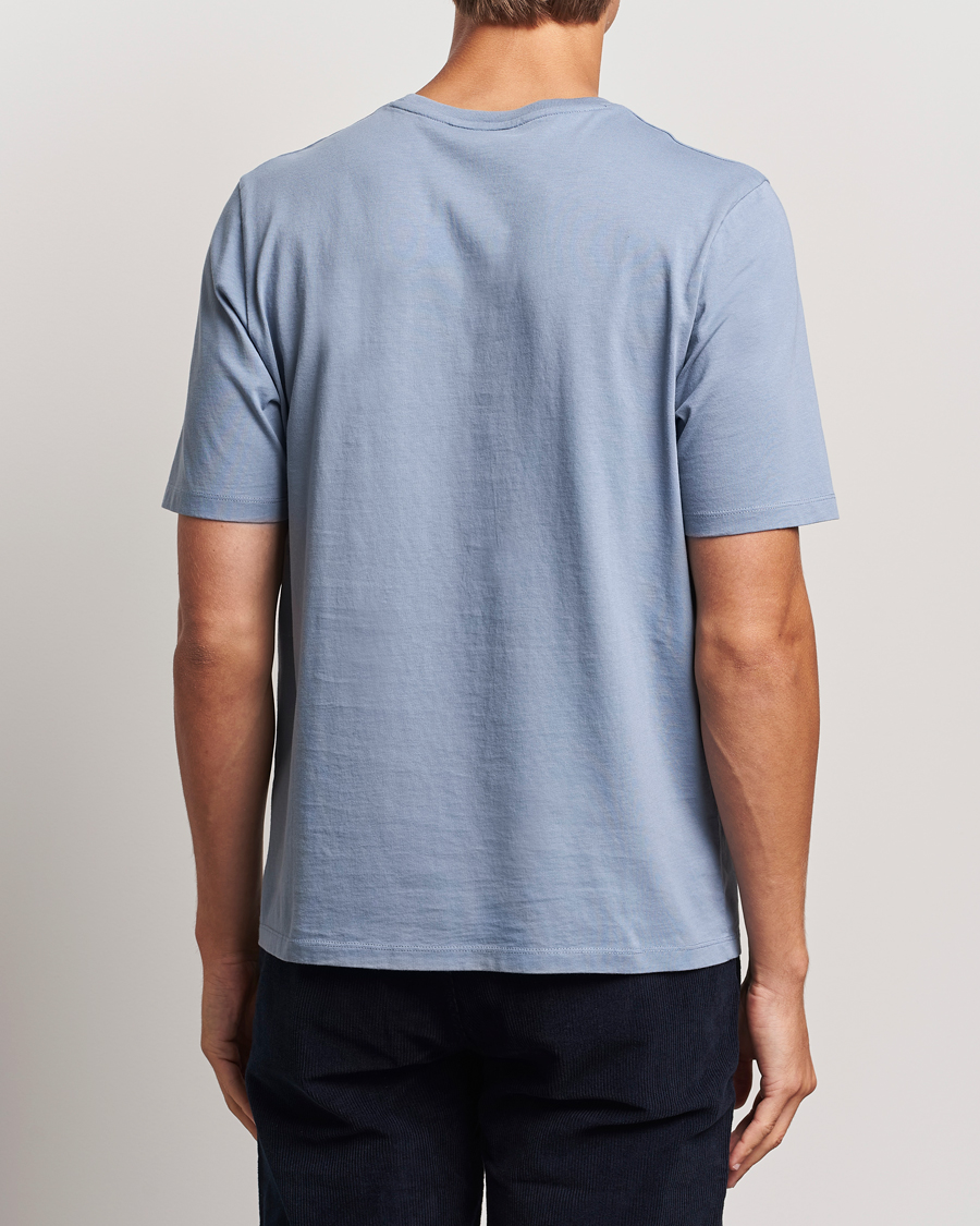 Heren | T-shirts | Maison Kitsuné | Fox Head T-Shirt Moonlight Blue